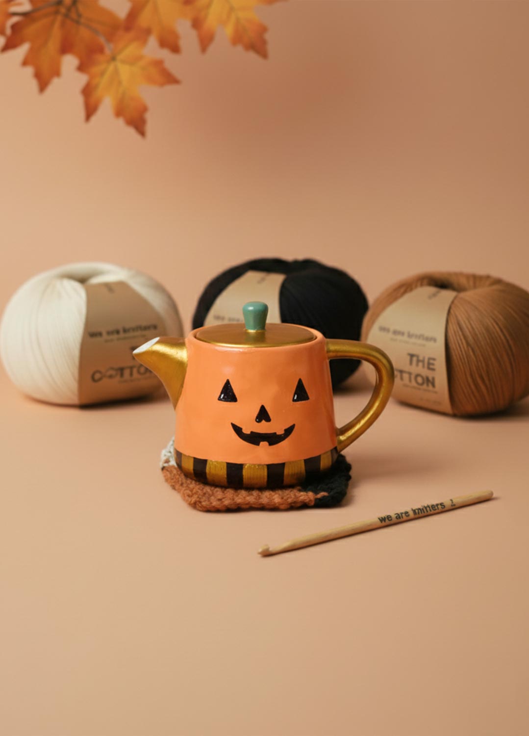 WAK x Pott'd - Paint & Crochet Halloween Kit