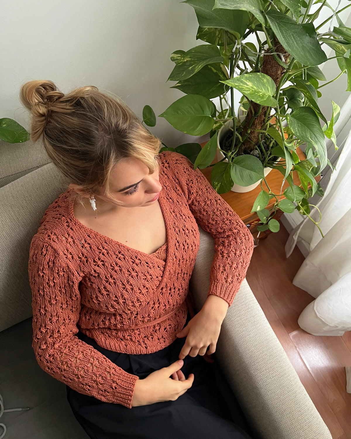 Lychee Cardigan Kit – We Are Knitters
