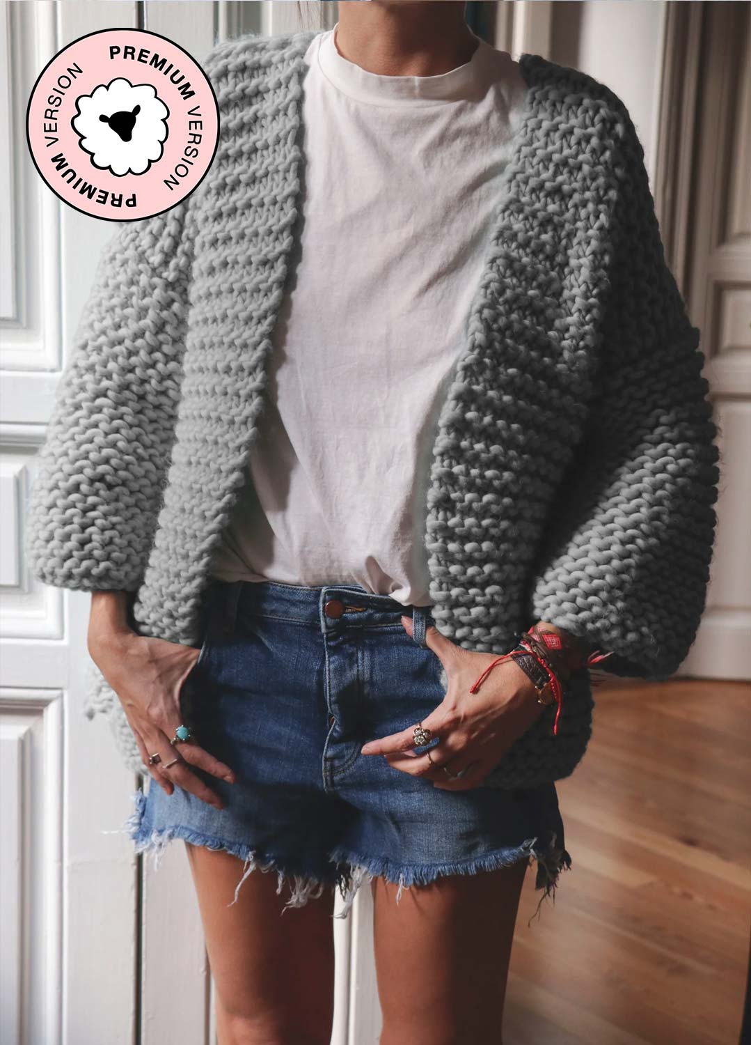 Brera Cardigan Kit Premium Version – We Are Knitters