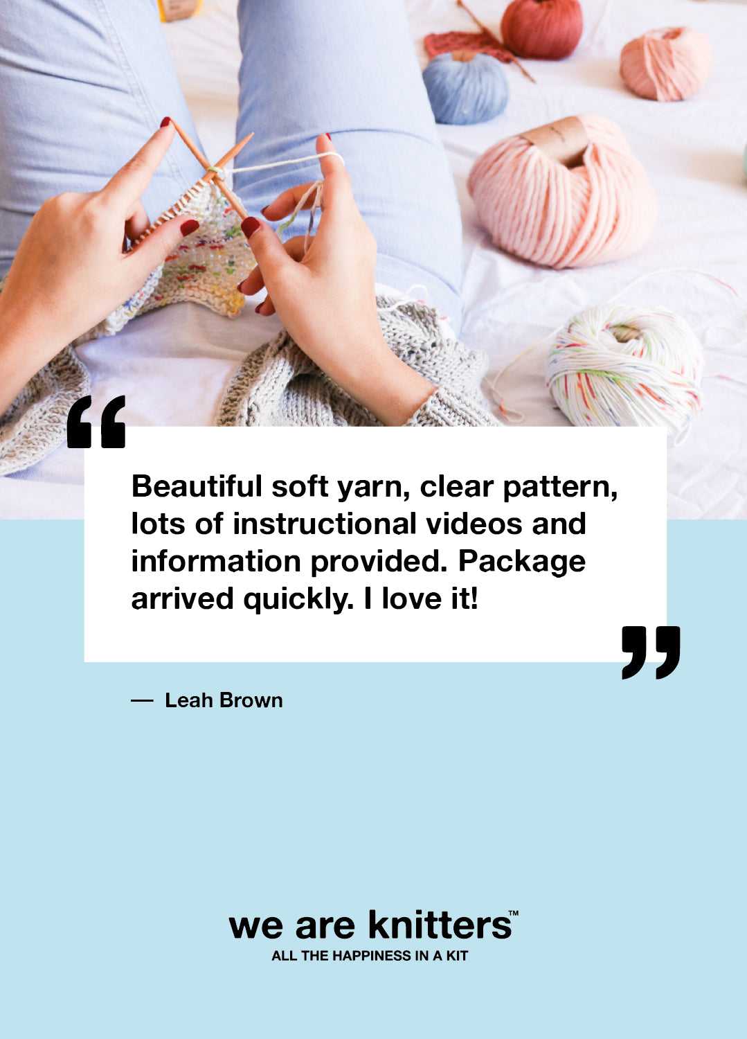 Stitch Sampler Holiday Knitting Kit: Learn The Basics