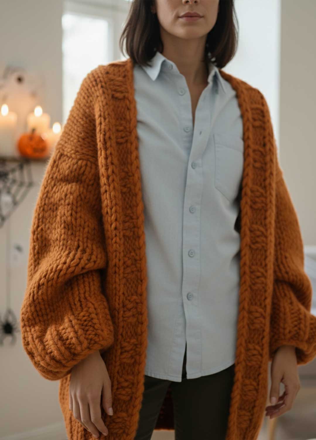 Simone Cardigan Kit - Yummy Yarn Version