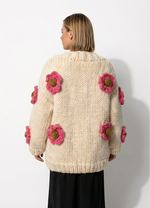 Simone Cardigan Kit Spring Flowers Edition - Yummy Yarn Version