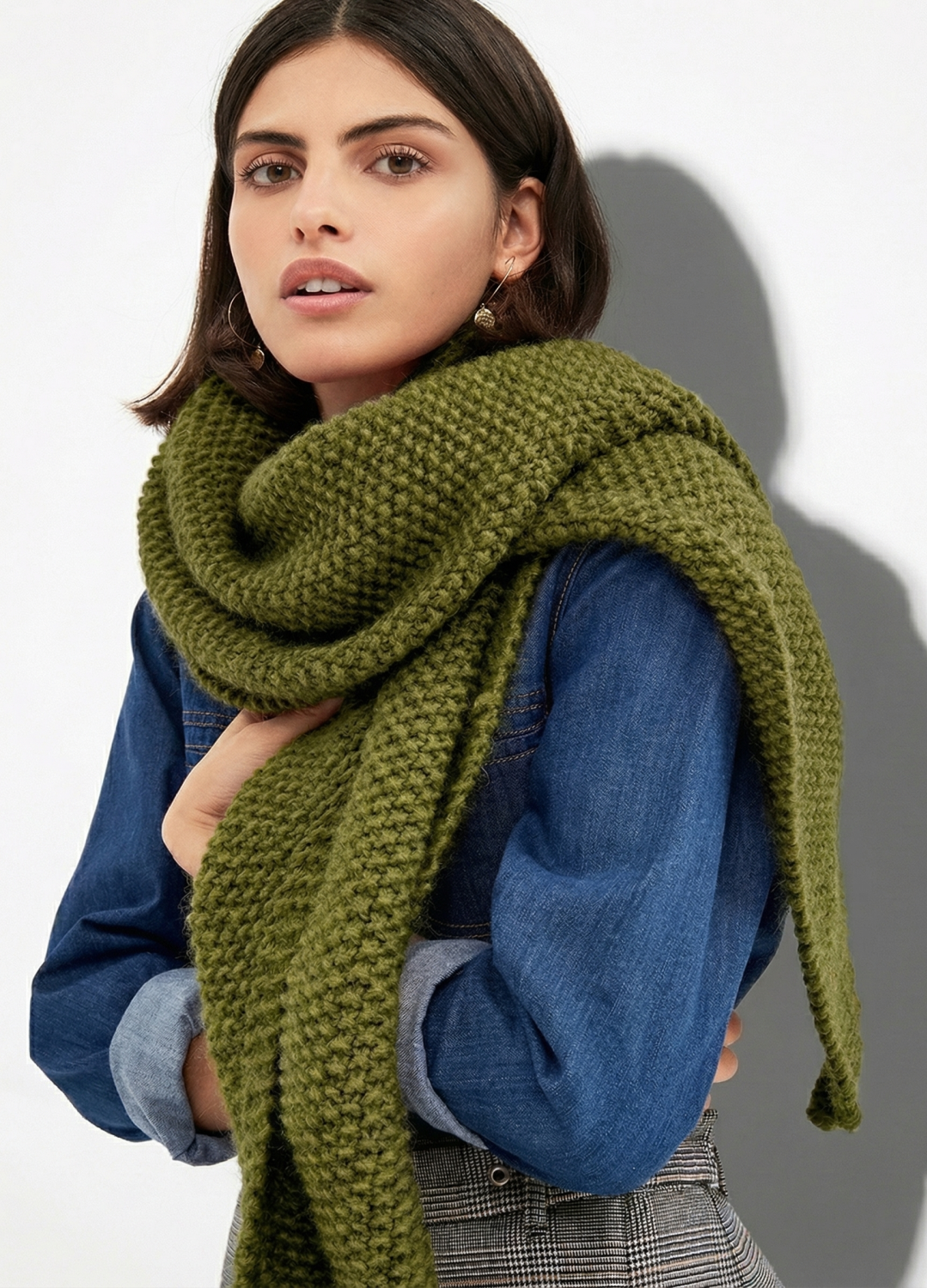 Le Marais Shawl Kit - Yummy Yarn Fine Version