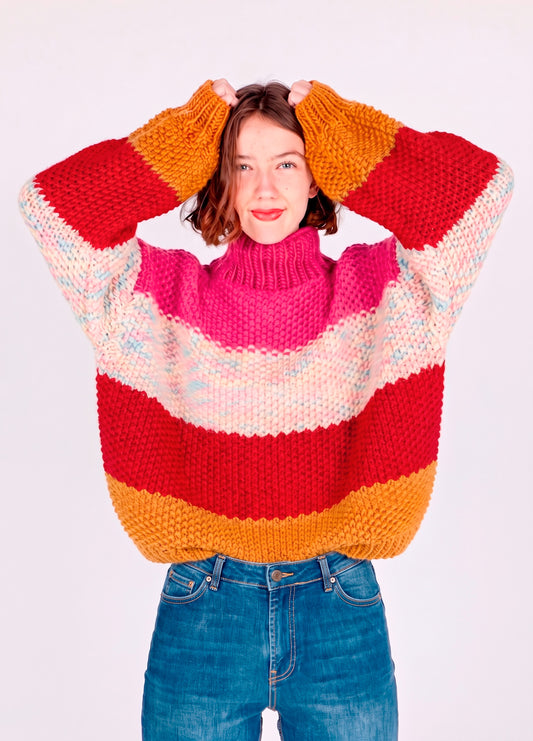 Rice Jumper Kit - Yummy Yarn Fine Version