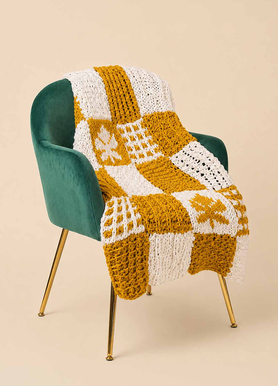 Autumn Leaves Stitch Sampler Blanket Kit – Yummy Version