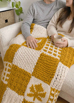 Autumn Leaves Stitch Sampler Blanket Kit – Yummy Version