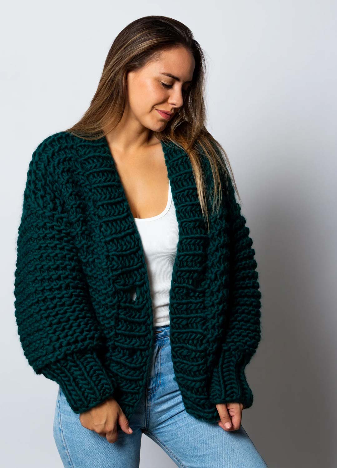 Avocado Cardigan Kit - Premium Version