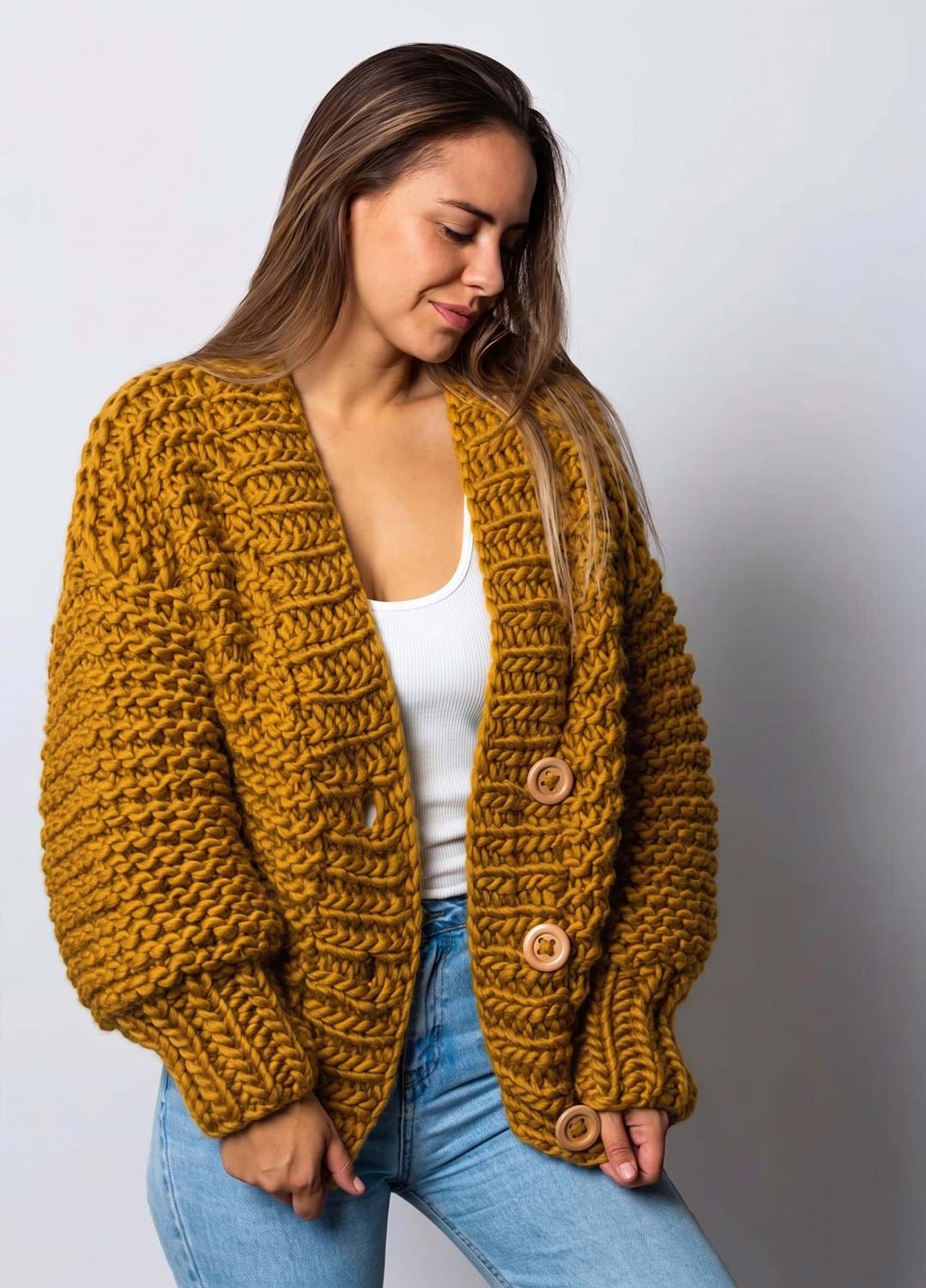 Avocado Cardigan Kit - Angebot des Monats
