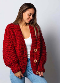 Avocado Cardigan Kit - Angebot des Monats