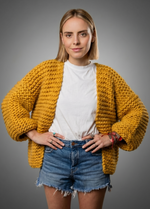 Brera Cardigan Kit - Yummy Yarn Version