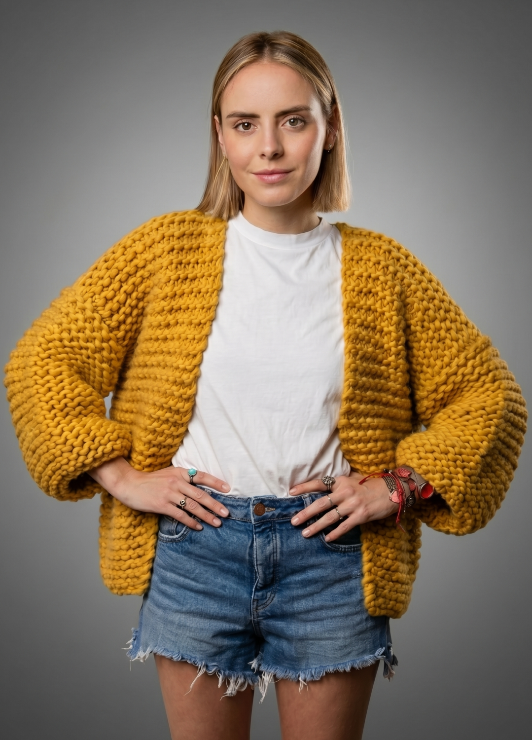 Brera Cardigan Kit - Yummy Yarn Version