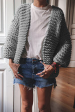 Brera Cardigan Kit - Yummy Yarn Version