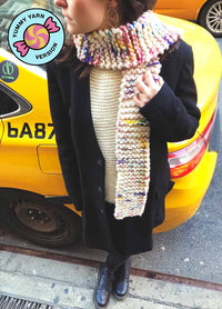 Dinka Scarf Kit - Yummy Yarn Version