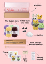 The Knitty Pet Pals Bundle Kit – 4er-Pack – Cuddle Yarn