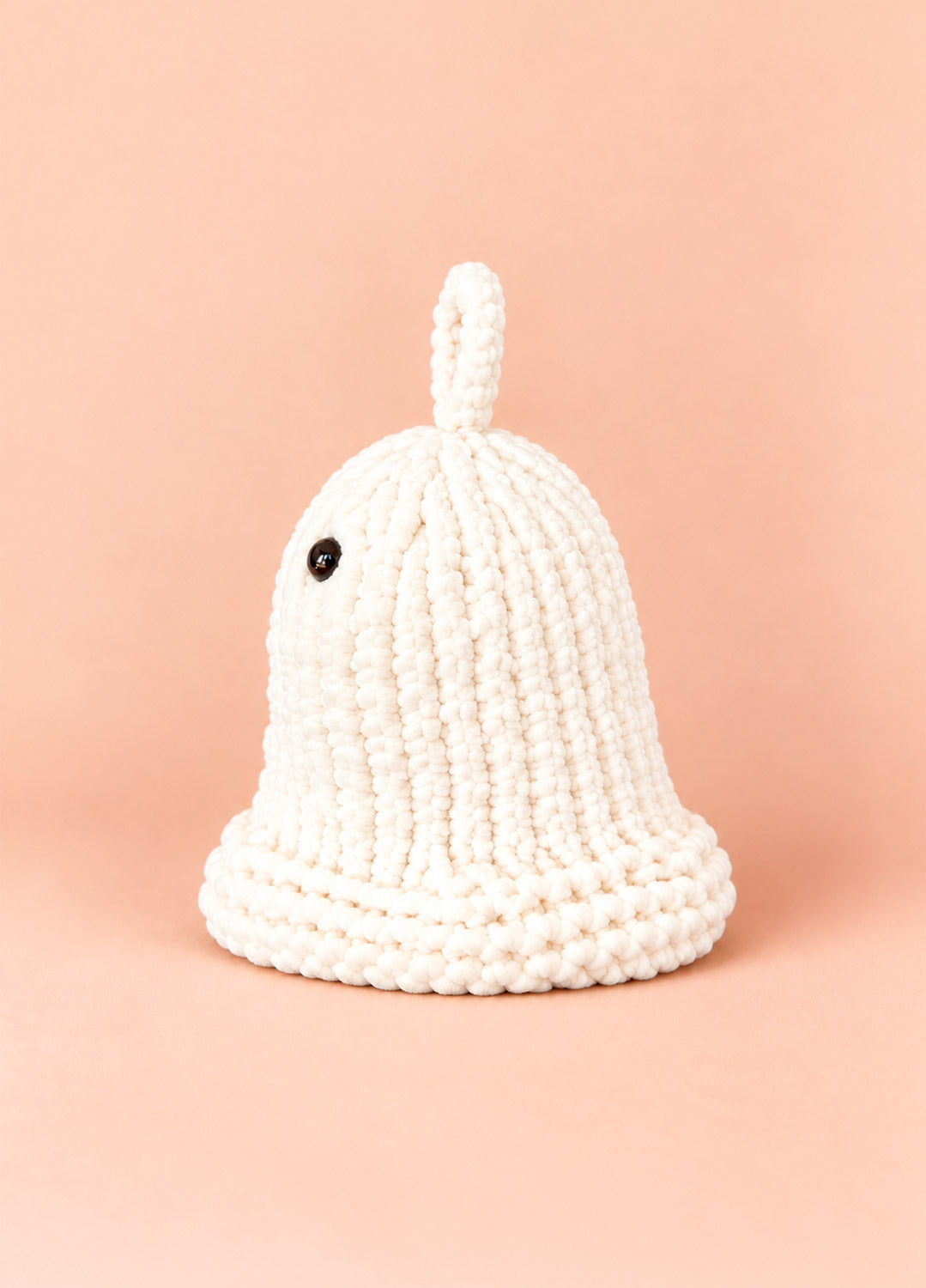 Der Knitty-Geisteranhänger – Einfaches Strickset für einen Geist