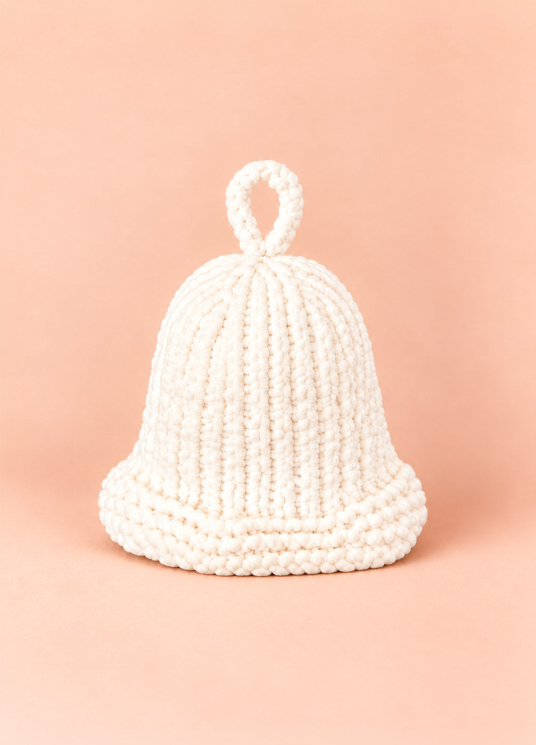 Der Knitty-Geisteranhänger – Einfaches Strickset für einen Geist