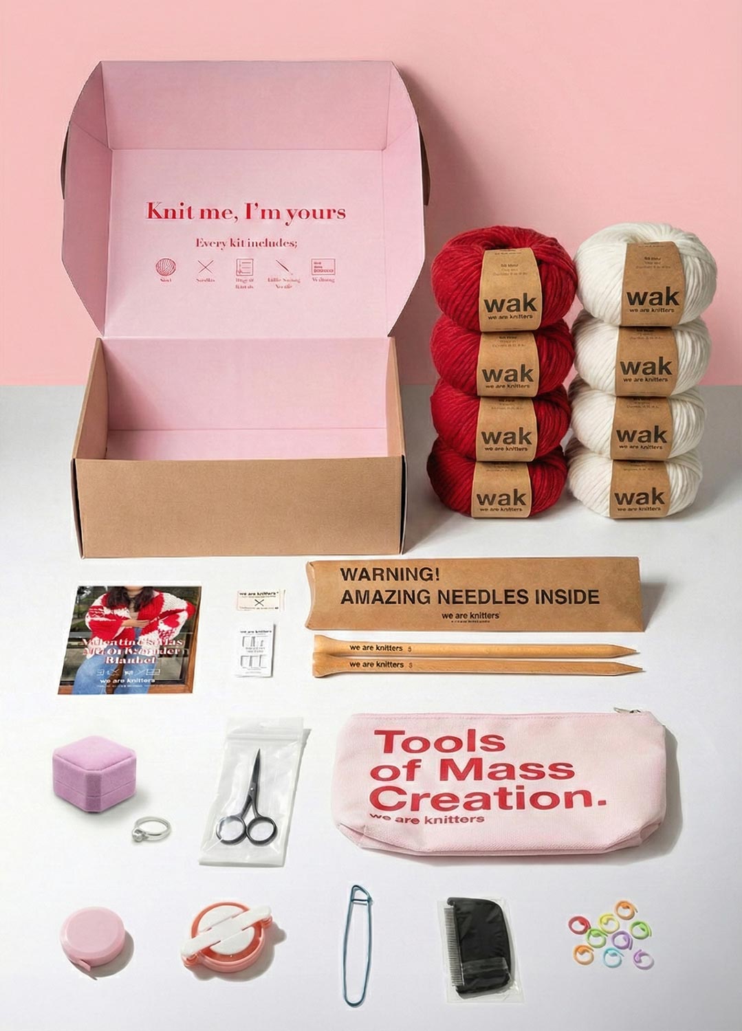 Valentine's Stitch Sampler Blanket Kit - Valentine's Limited Edition Bundle