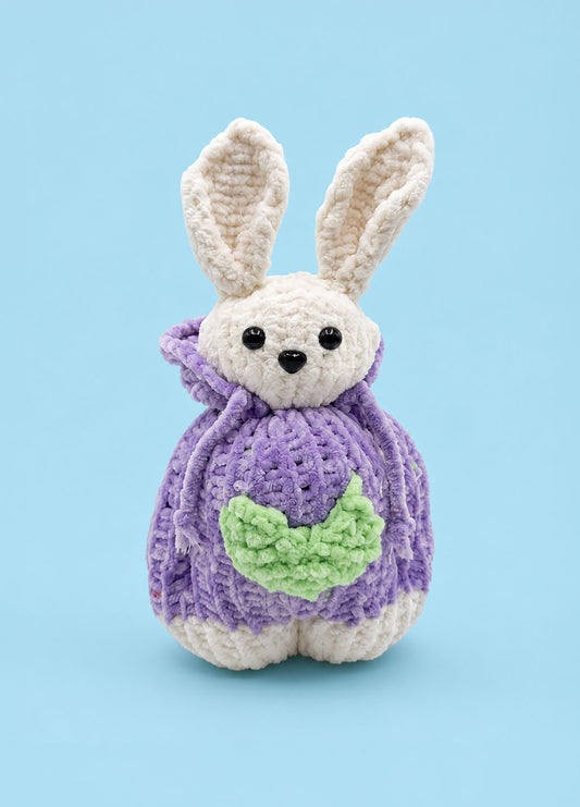 The Knitty Bunny – Einfaches Mini-Strickhasen-Kit – Cuddle Yarn