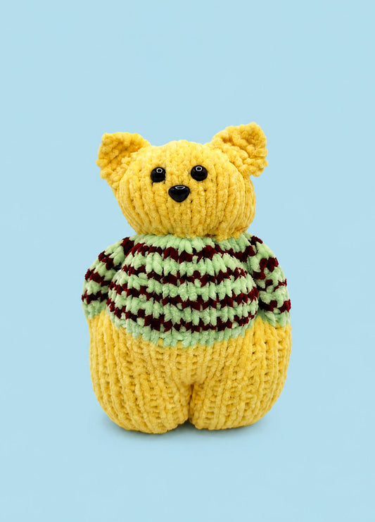 The Knitty Kitty – Mini-Strickkatzen-Kit – Cuddle Yarn