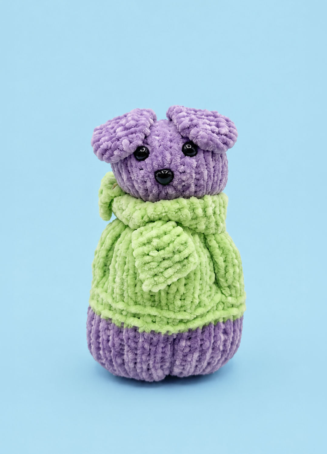 The Knitty Dog – Easy Mini Knitted Dog Kit – Cuddle Yarn