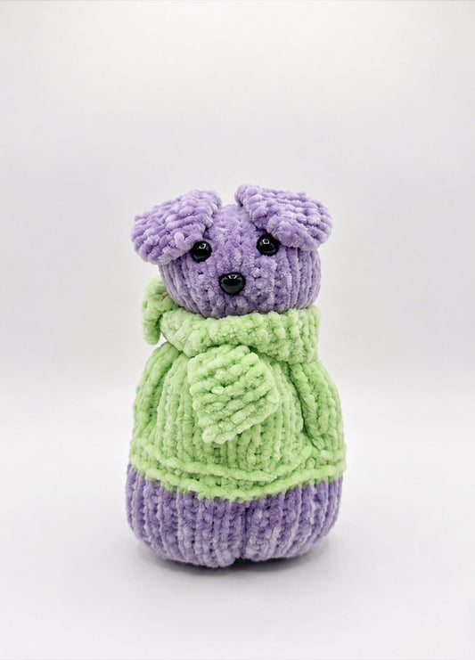 The Knitty Dog – Easy Mini Knitted Dog Kit – Cuddle Yarn