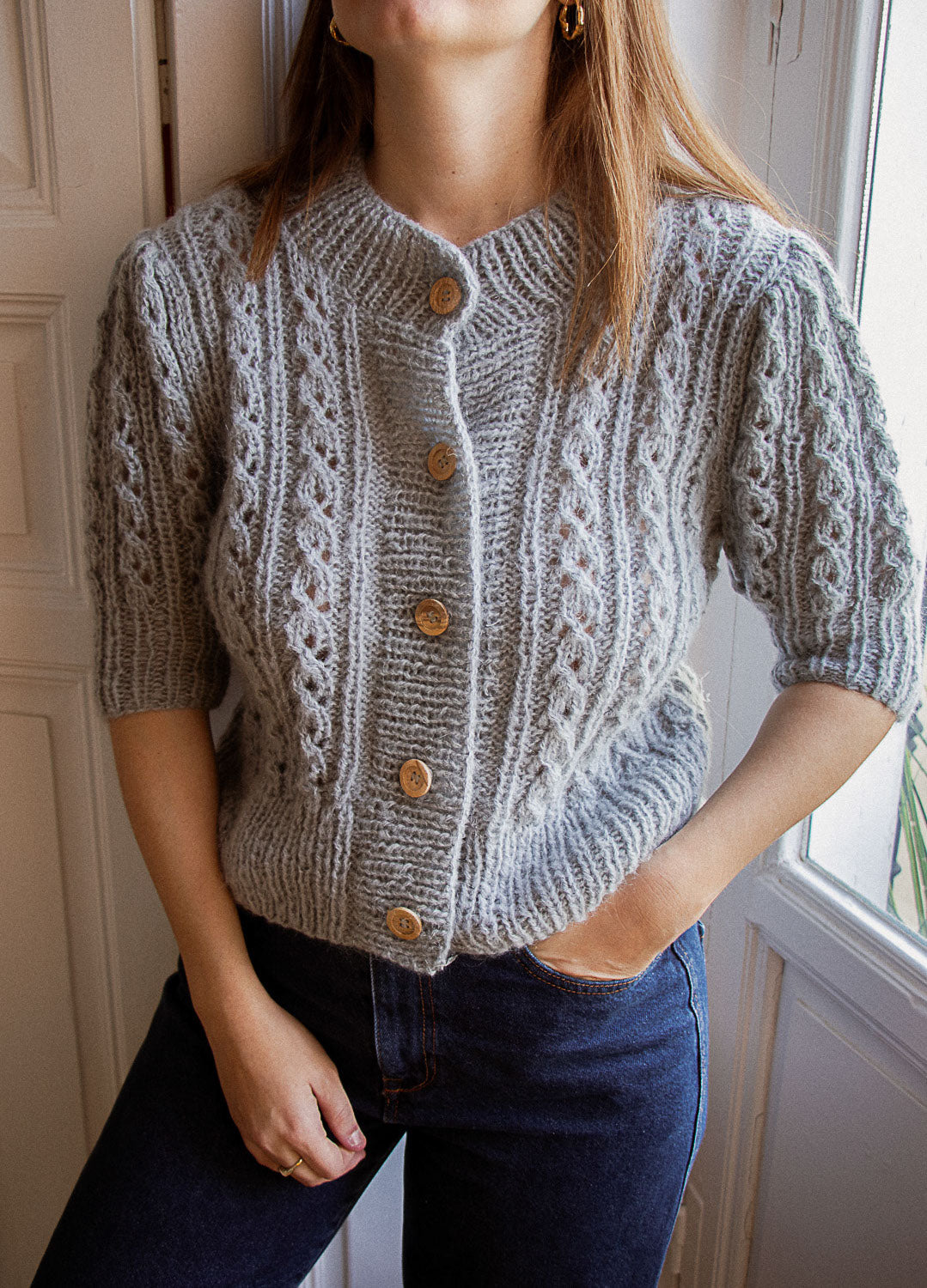 Blair Cardigan Kit – We Are Knitters