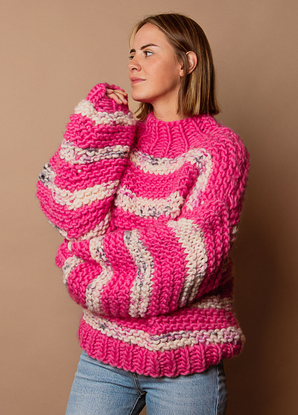 Glace Sweater Kit - Yummy Yarn Version