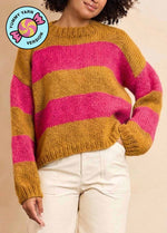 Liquidambar Sweater Kit - Yummy Yarn Fine Version