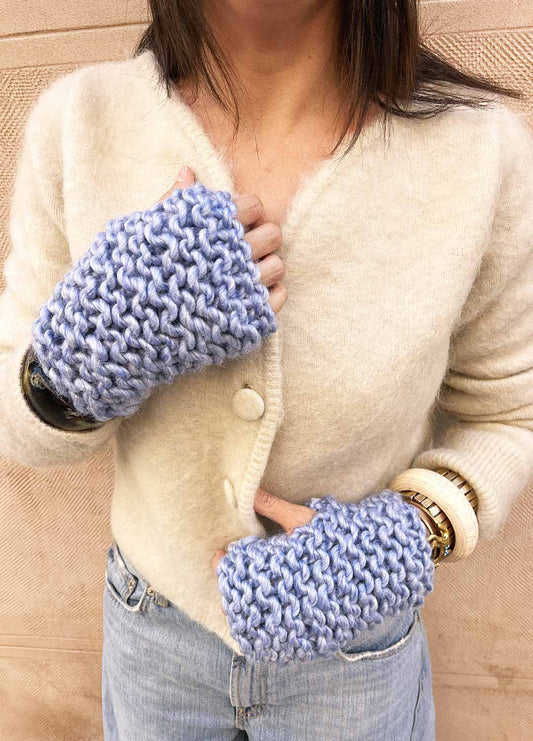 Monstera Turban & Handwärmer Kit - Yummy Version