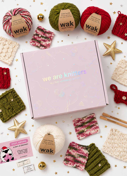 Knitmas: 24 Tage Stricken – Adventskalender mit Überraschungs projekt – VORBESTELLUNG