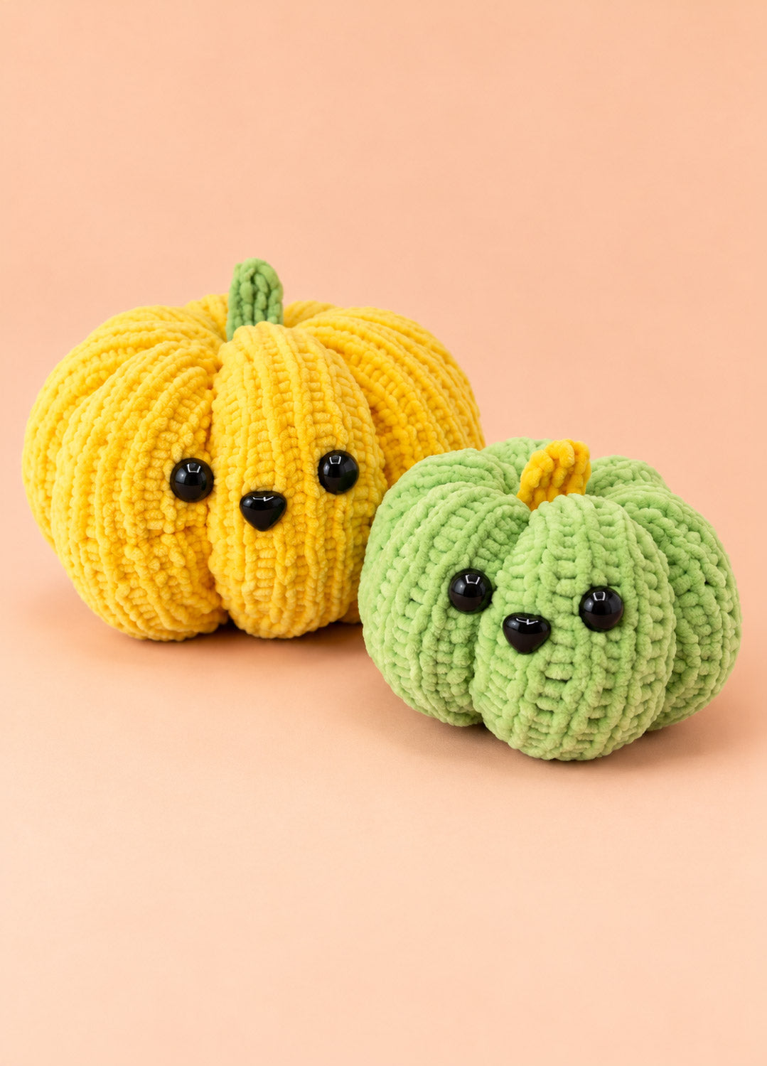 Die Knitty-Kürbisse – Einfaches Strickset für Kürbisse