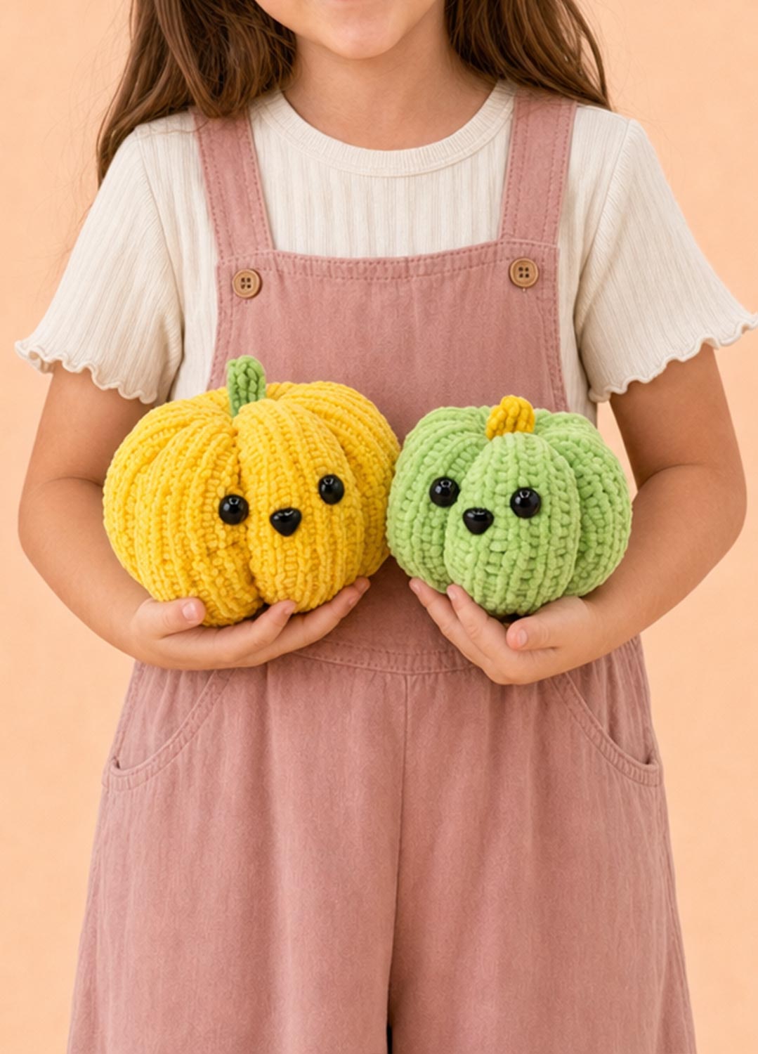 Die Knitty-Kürbisse – Einfaches Strickset für Kürbisse