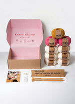 Simone Cardigan Kit Spring Flowers Edition - Yummy Yarn Version