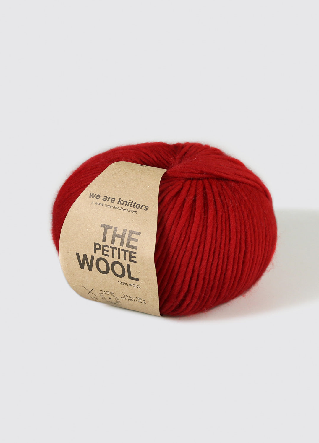 Petite Wool Red – We Are Knitters