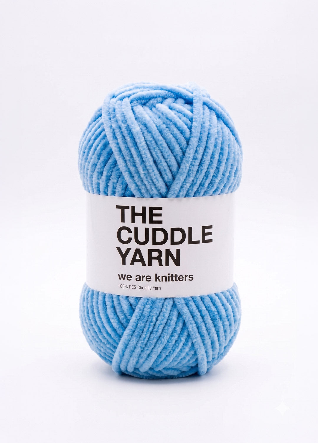 The Cuddle Yarn Blue - Amigurumi Chenille Yarn