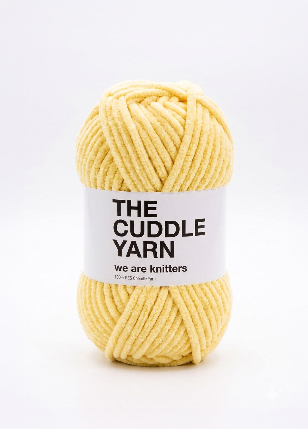 The Cuddle Yarn Yellow - Amigurumi Chenille Yarn