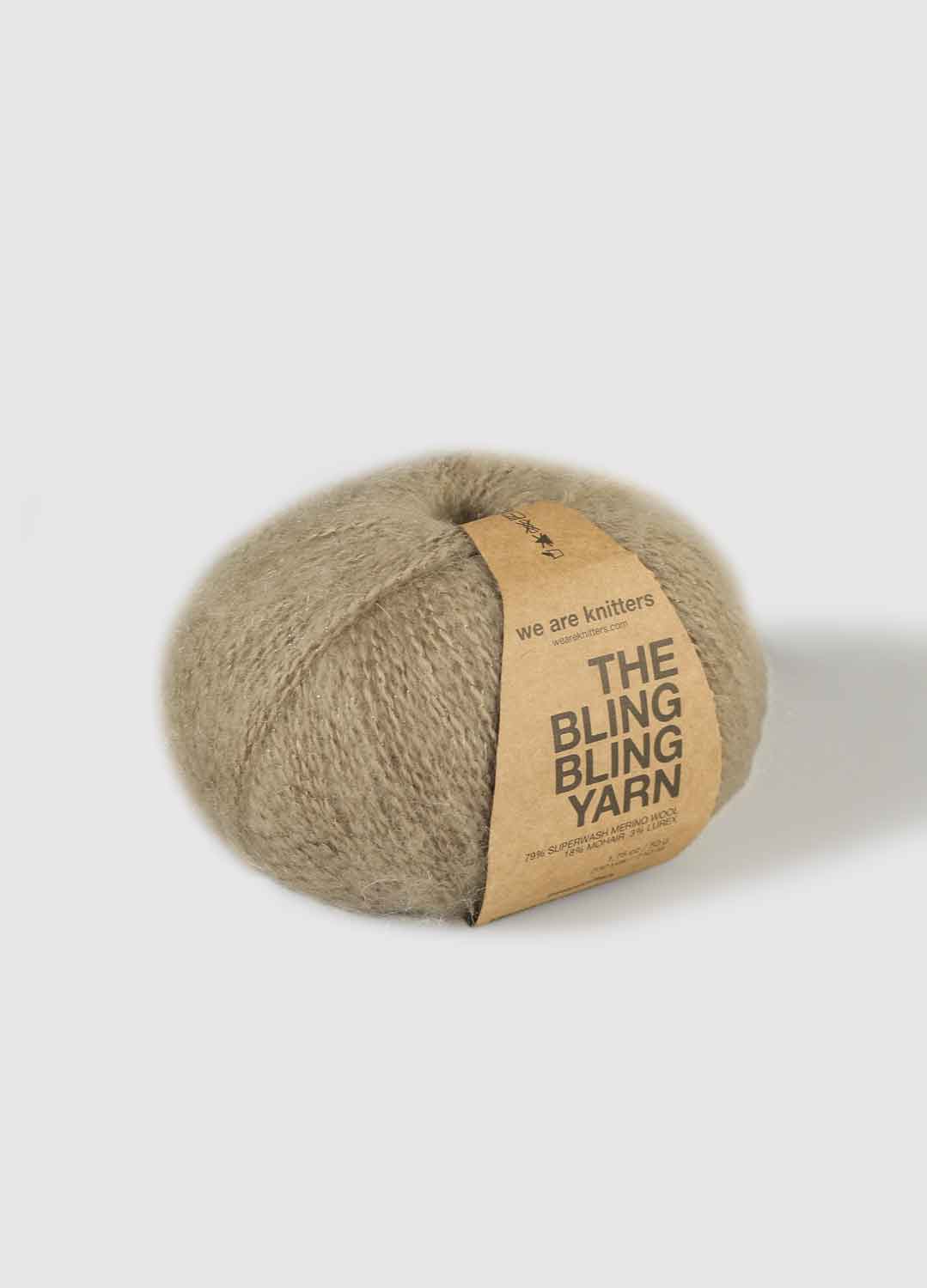 The Bling Bling Yarn Beige – We are knitters