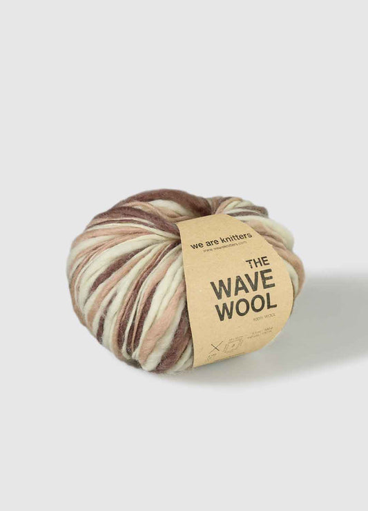 The Wave Wool Brown Tie Dye - Limited Edition