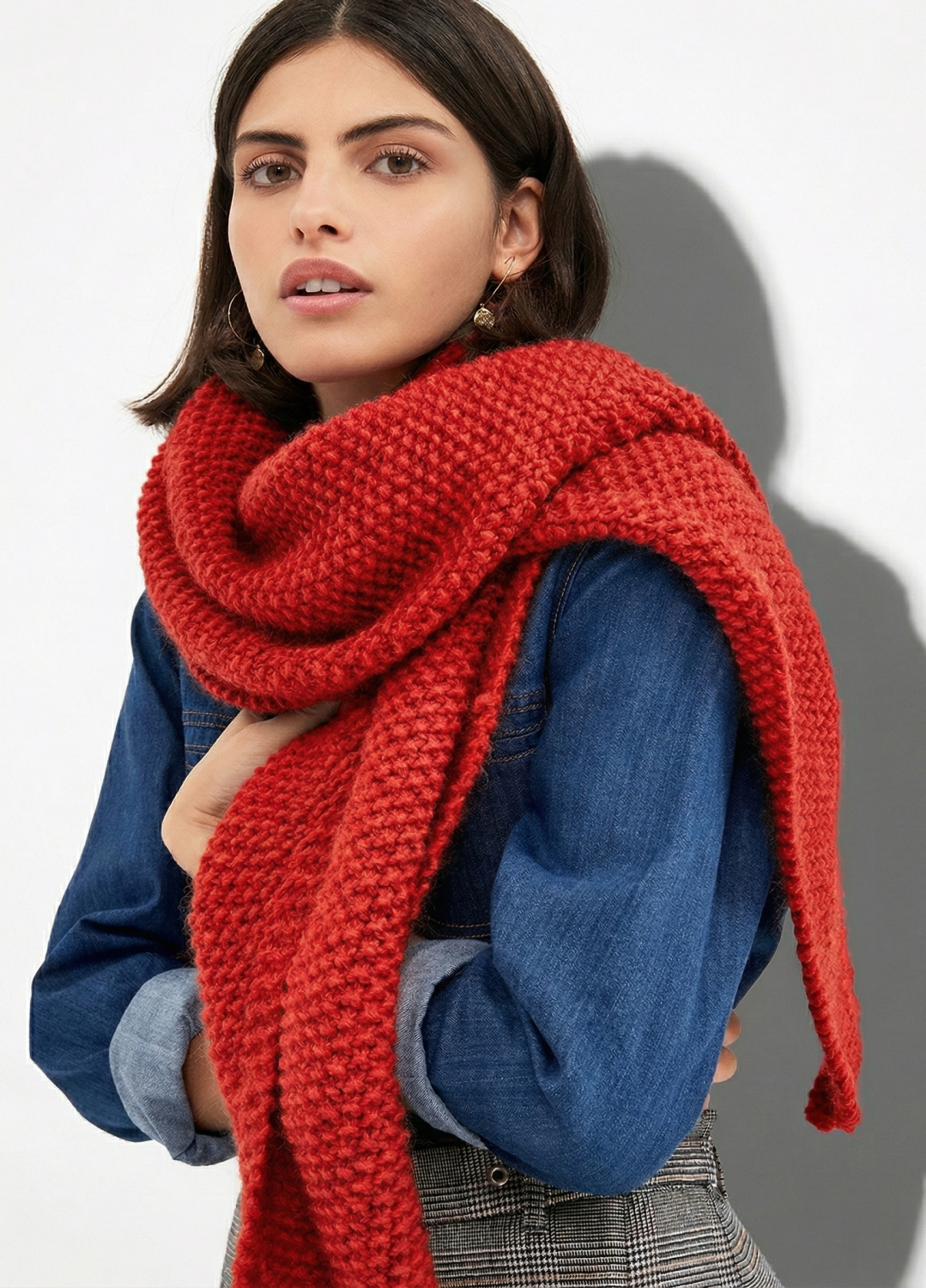 Le Marais Shawl Kit - Yummy Yarn Fine Version