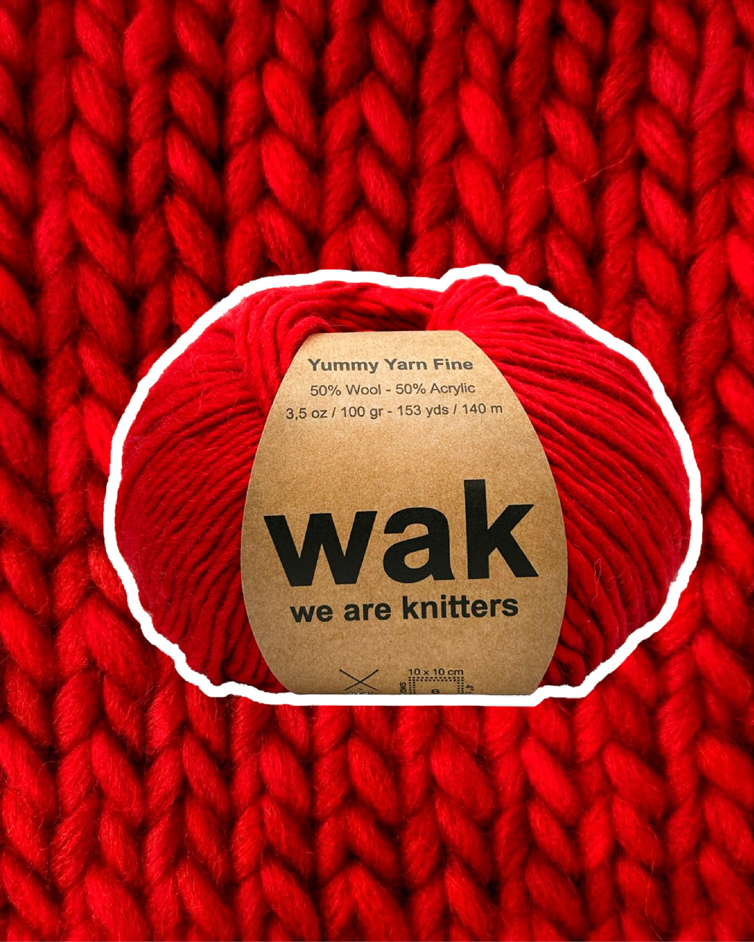 Yummy Yarn Fine Red